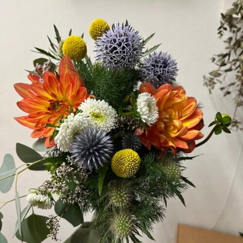 esempio di mazzo di fiori colorati